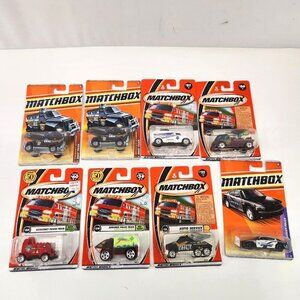 Matchbox Emergency Vehicle Diecast Car Lot Armored Police Truck SWAT +more New